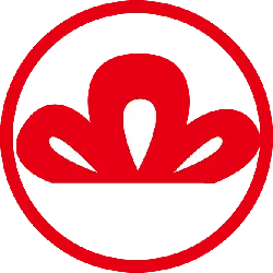 Red Flower Logo - pattern - Transparent Layer PNG