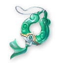Dolphin Ornament - ornament - Transparent Background PNG