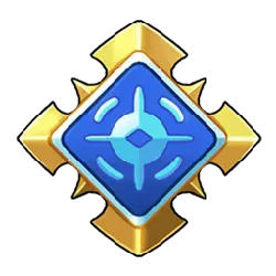 Blue Gem Badge - magic - High Resolution PNG
