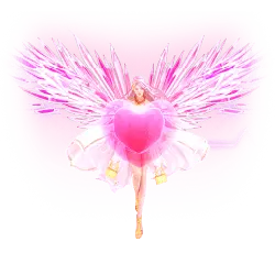 Pink Angel - magic - No Watermark PNG