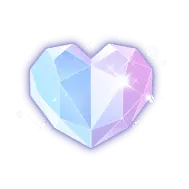 Heart-shaped Gemstone - PNG
