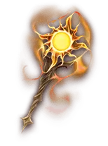 Flaming Staff - Designer Recommended PNG