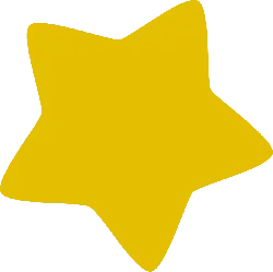 Yellow Star - star - yellow - No Watermark PNG