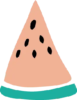 Watermelon Slice - fresh - Lossless PNG