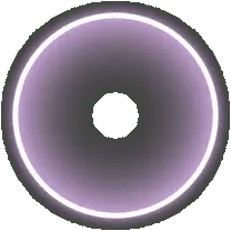 Purple Ring - glowing - No Background PNG