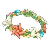 Flower Wreath - plant - colorful - PNG Images