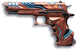 Futuristic Pistol - mechanical - weapon - No Watermark PNG
