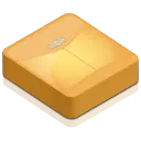 Yellow Cube - design - Lossless PNG