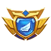 Blue Shield Badge - game item - No Watermark PNG