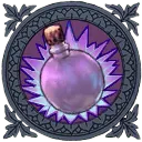 Little Girl in Amethyst Orb - magic - Lossless PNG