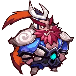 Red-Haired Warrior - jewel - Transparent Layer PNG