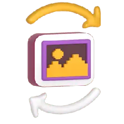 Pixel Art Rotation Icon - icon - PNG