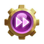Purple Play Button Gear - gear - PNG Images