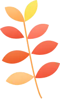Colored Leaves - creative - Free PNG