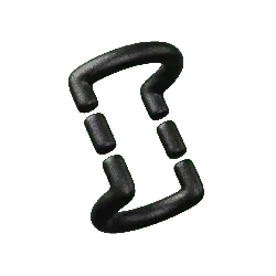 Number Two - minimalist - High Resolution PNG