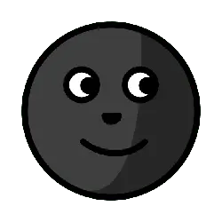 Smiling Moon Emoji - night - PNG Images