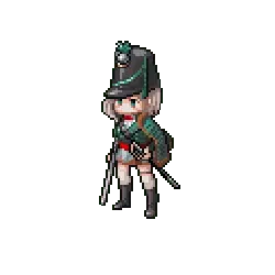 Green Uniform Girl - game - Free Download PNG