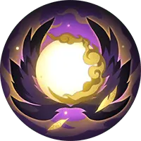 Purple Moon Wings - magic - No Watermark PNG