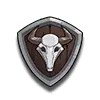 Bull Head Logo - shield - Free Download PNG
