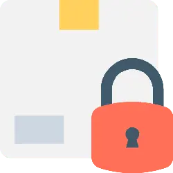 Envelope and Lock - safety-mail - PNG