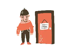 Man in Orange Shirt - man - PNG Images
