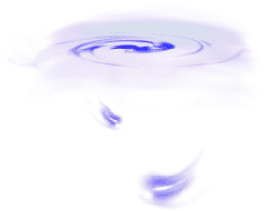 Blue Vortex - Transparent Layer PNG