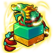 Dragon Chest - glowing - High Resolution PNG