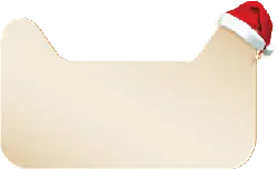 Santa Hat - holiday - Lossless PNG