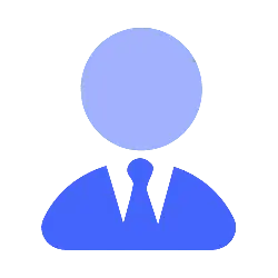 Blue Business Person Icon - person - Free Download PNG