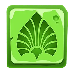 Green Leaf Pattern - icon - High Resolution PNG