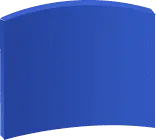 Blue Gradient Rectangle - Transparent Layer PNG