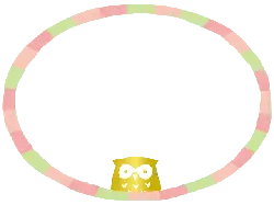 Owl in Colorful Ring - owl - Free PNG