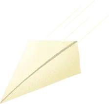 Paper Airplane - flying device - Designer's Pick PNG