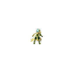 Green Forest Warrior - forest - Transparent Background PNG