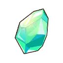 Green Crystal Gemstone - mineral - PNG