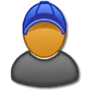 Blue Hat Character - blue - Free Download PNG
