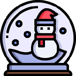 Snowman Snow Globe - High Download Count PNG