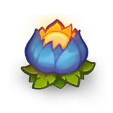 Blue Lotus Lamp - lamp - PNG Images