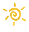 Sun Symbol - simple - No Background PNG