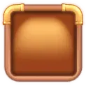 Brown Button - interface - PNG Images