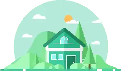 Green House - sun - No Watermark PNG