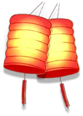 Lantern - red - Lossless PNG