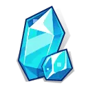 Blue Crystal - Transparent Background PNG