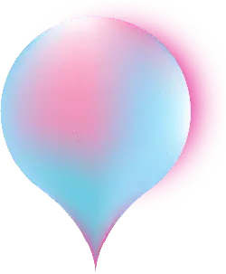 Gradient Balloon - balloon - Free PNG