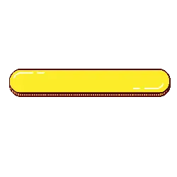 Yellow Rectangle Button - rectangle interface element - Lossless PNG