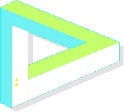 Triangle Arrow - geometric shape - High Resolution PNG