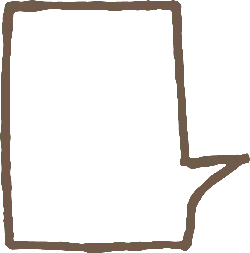 Brown Rectangle Frame - shape - Lossless PNG