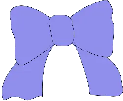 Bow Tie - ribbon - purple - Lossless PNG