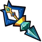 Star Gem Bow and Arrow - weapon - PNG Images