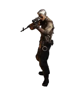 Sniper - soldier - No Background PNG